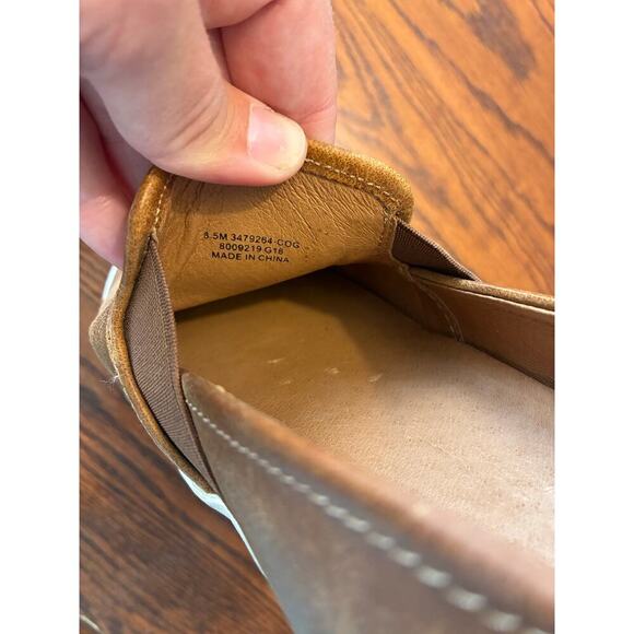 Frye Dylan Women's Brown Cognac Fashion Sneaker Slip On Shoe Size 8.5 M - Picture 6 of 6